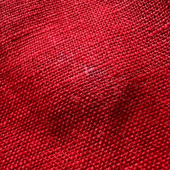 J Crew Seamed Linen Dress With Removable Belt Medium Red FLAW - Picture 13 of 16